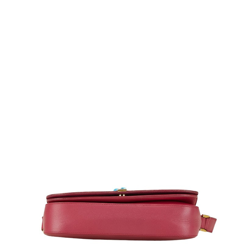 Yves Saint Laurent Leather Shoulder Bag Pink