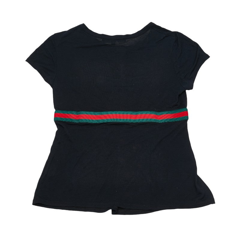 Gucci Ribbon Motif Modal T-Shirt XS