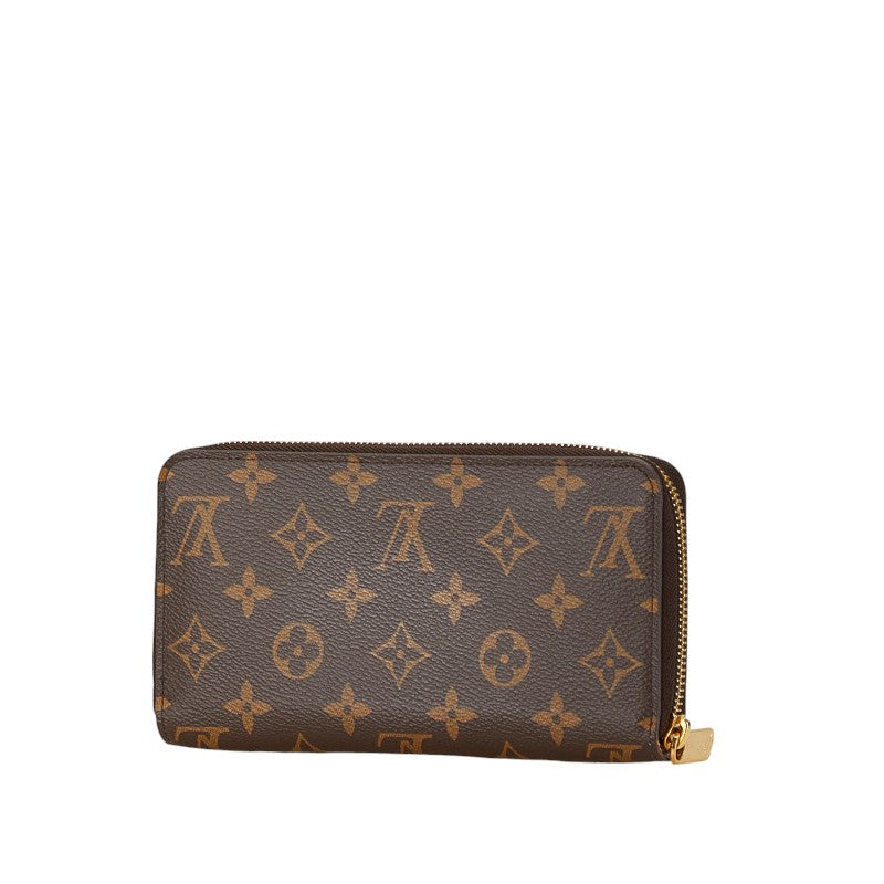 Louis Vuitton Monogram Zippy Wallet Brown