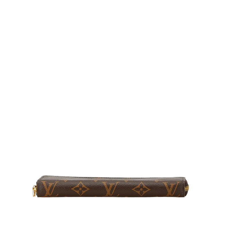 Louis Vuitton Monogram Zippy Wallet Brown