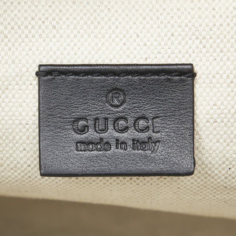 Gucci Leather GG Embossed Waist Bag 645093