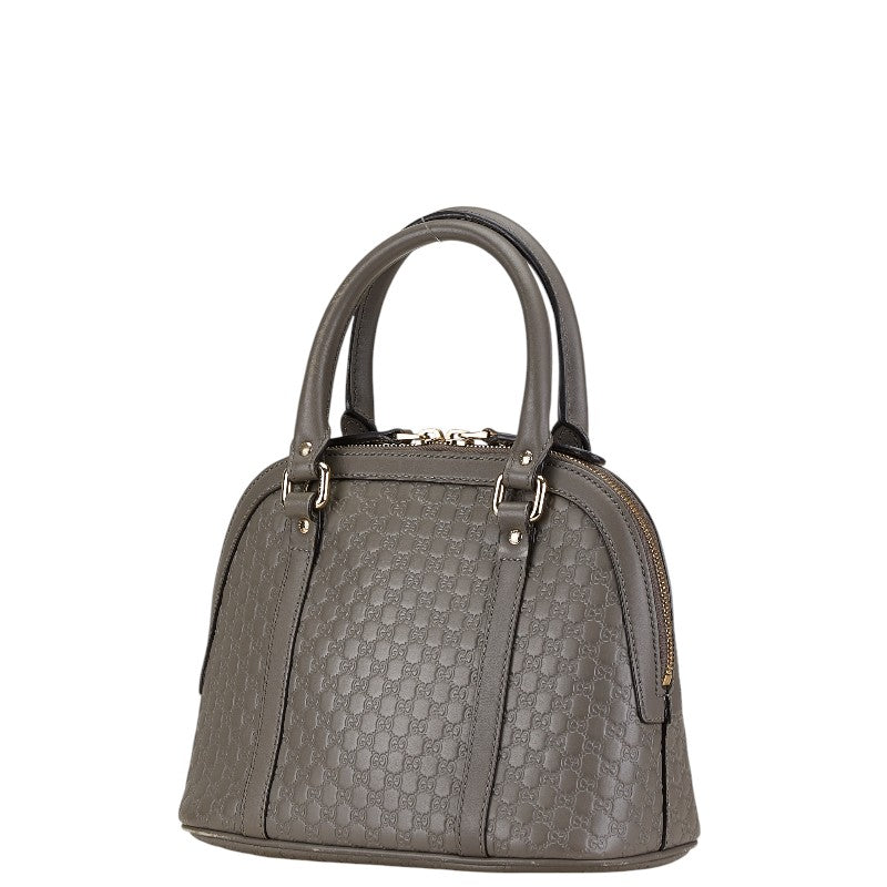 Gucci Leather Microguccissima 2WAY Handbag