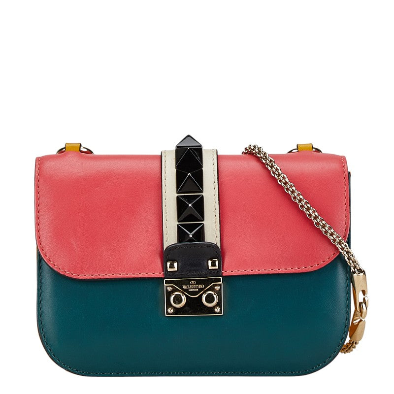 Valentino Rockstuds Leather Shoulder Bag