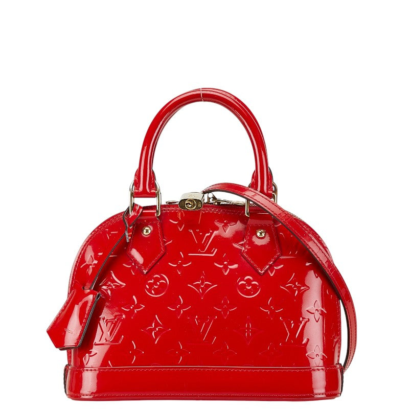 Louis Vuitton Alma BB Patent Leather Handbag