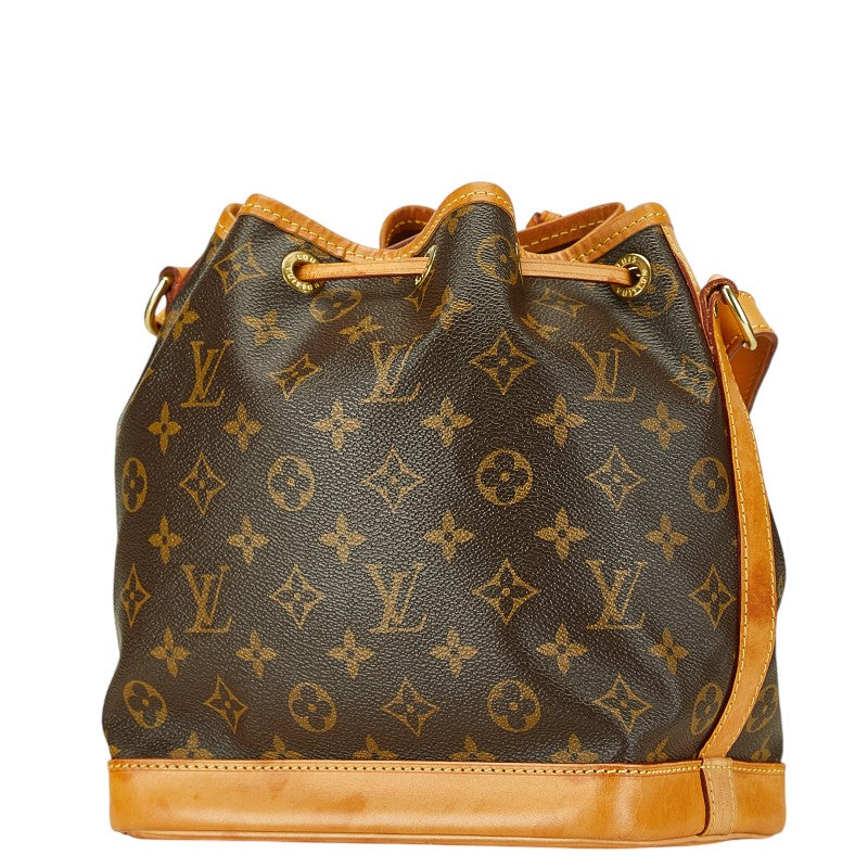 Louis Vuitton Noe BB Shoulder Bag Brown PVC Leather