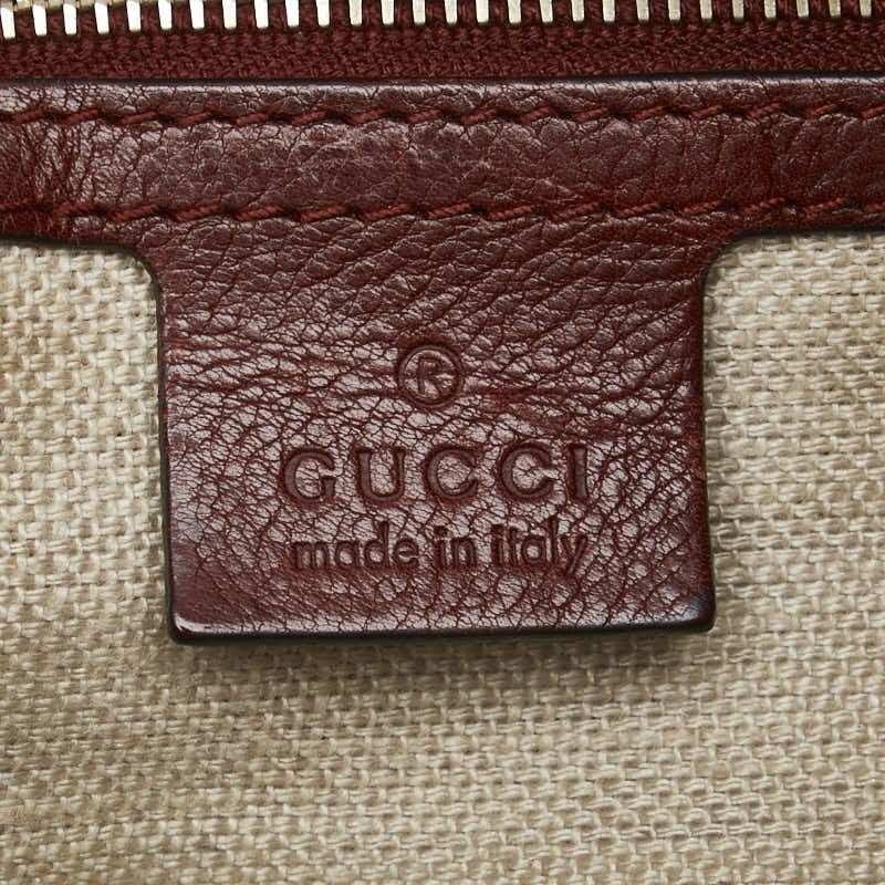 Gucci Leather Tassel Shoulder Bag 257026