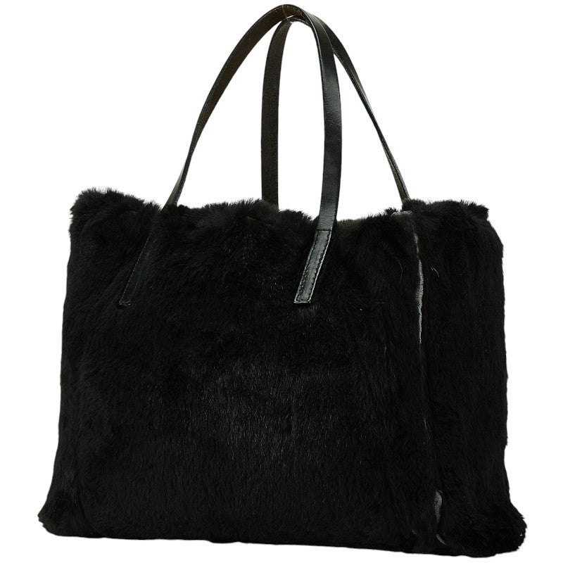 Fendi Faux Fur Leather Handbag