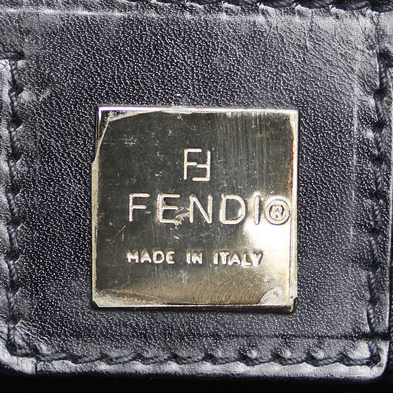 Fendi Faux Fur Leather Handbag