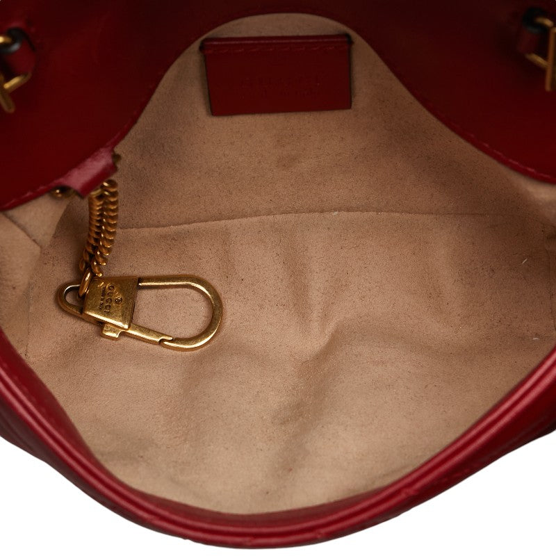 Gucci GG Marmont Quilted Mini Chain Shoulder Bag