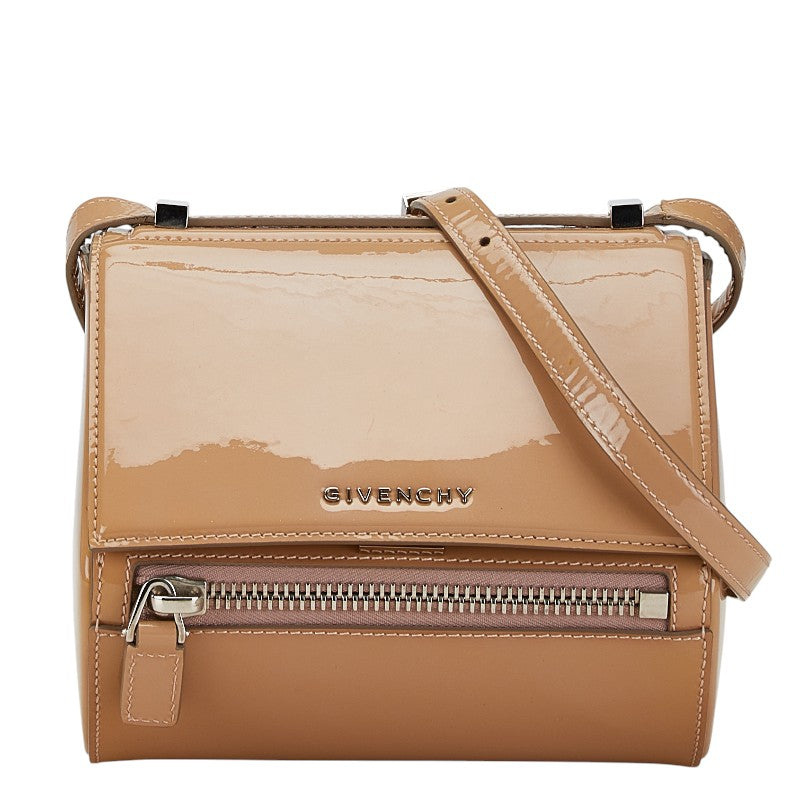 Givenchy Mini Pandora Box Shoulder Bag Beige