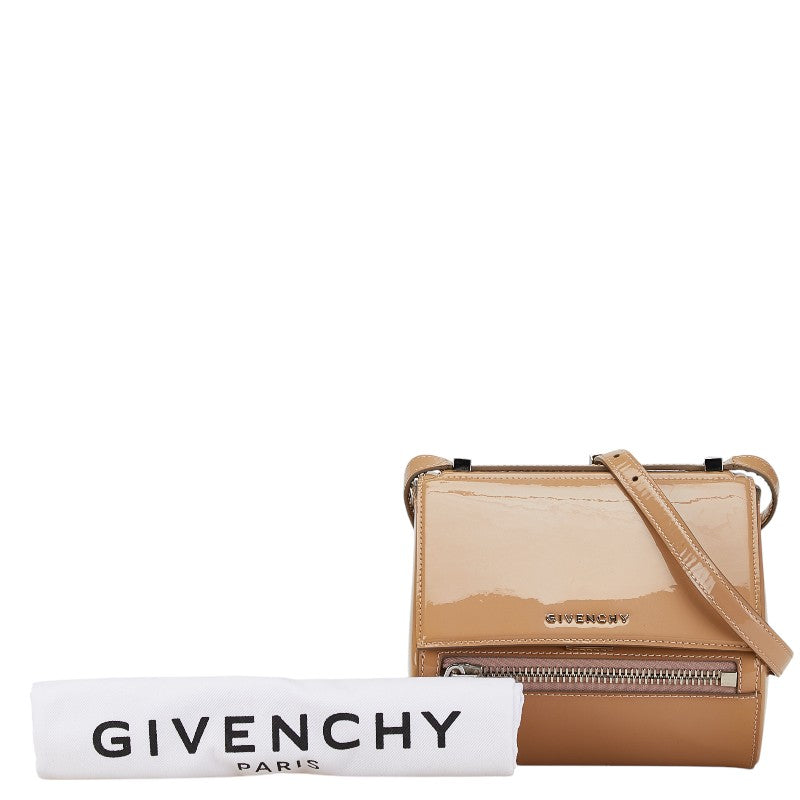 Givenchy Mini Pandora Box Shoulder Bag Beige