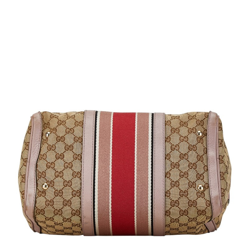 Gucci GG Canvas Mini Boston Bag 2WAY