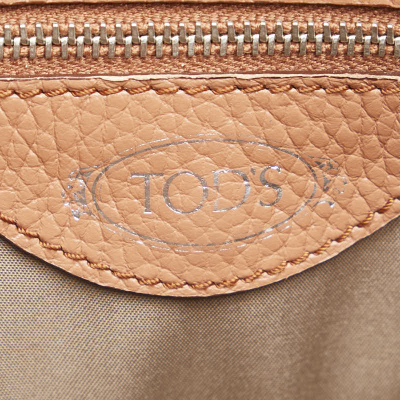 Tod's Double T Leather Shoulder Bag