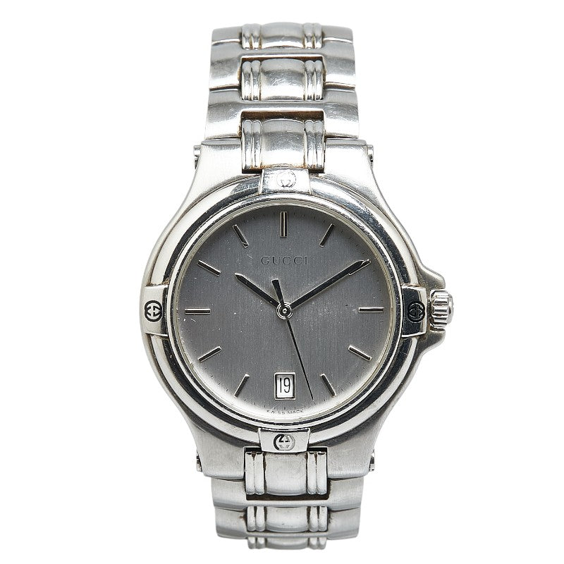 Gucci 9040M Quartz Stainless Steel Watch