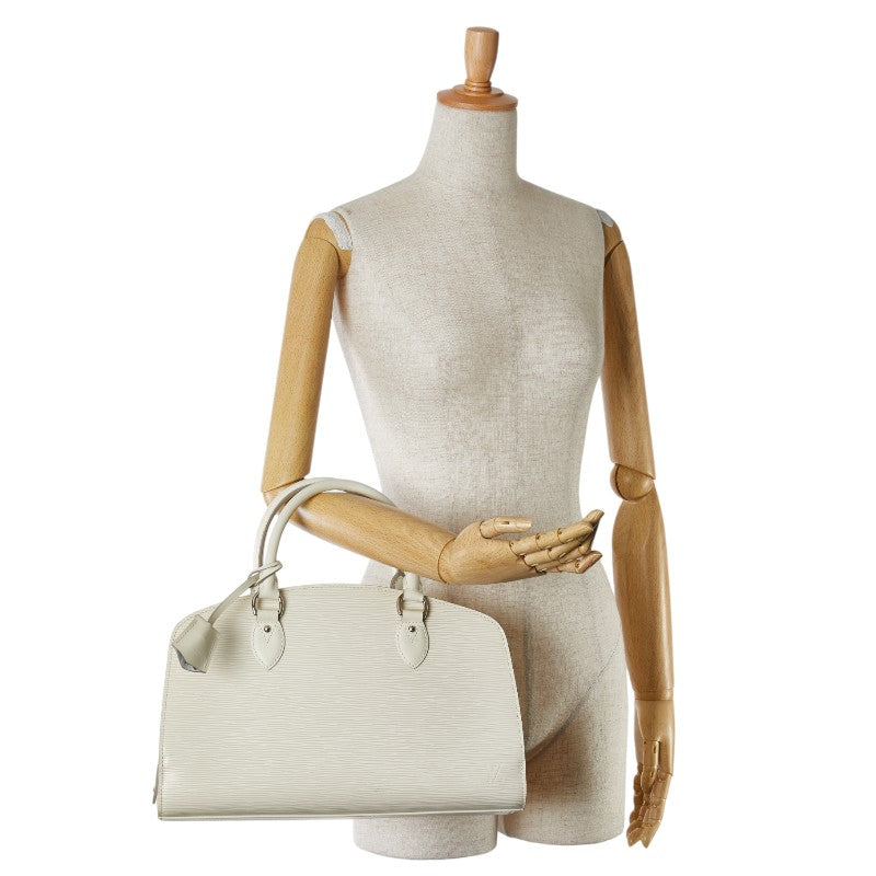 Louis Vuitton Epi Pont Neuf PM Handbag Ivory