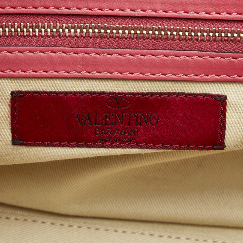 Valentino Roman Studs 2WAY Leather Handbag