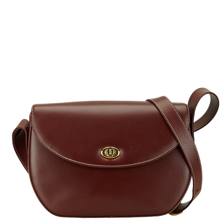 Cartier Must Line Leather Shoulder Bag