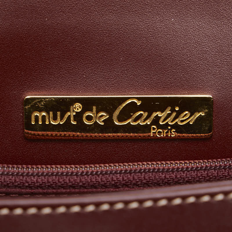 Cartier Must Line Leather Shoulder Bag