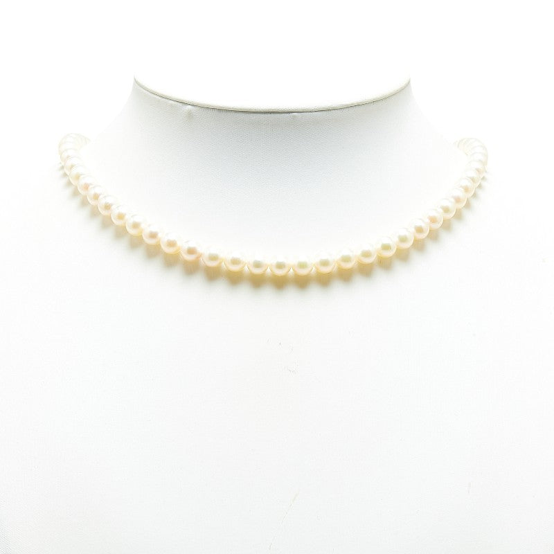 Sterling Silver Akoya Pearl Necklace