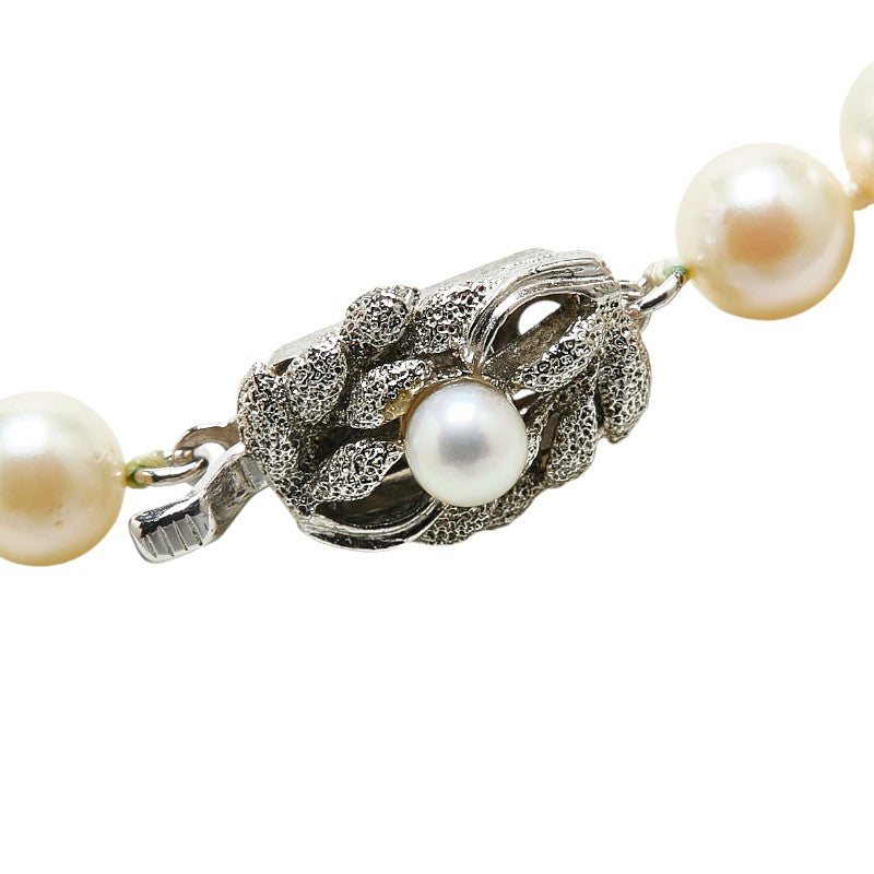 Sterling Silver Akoya Pearl Necklace