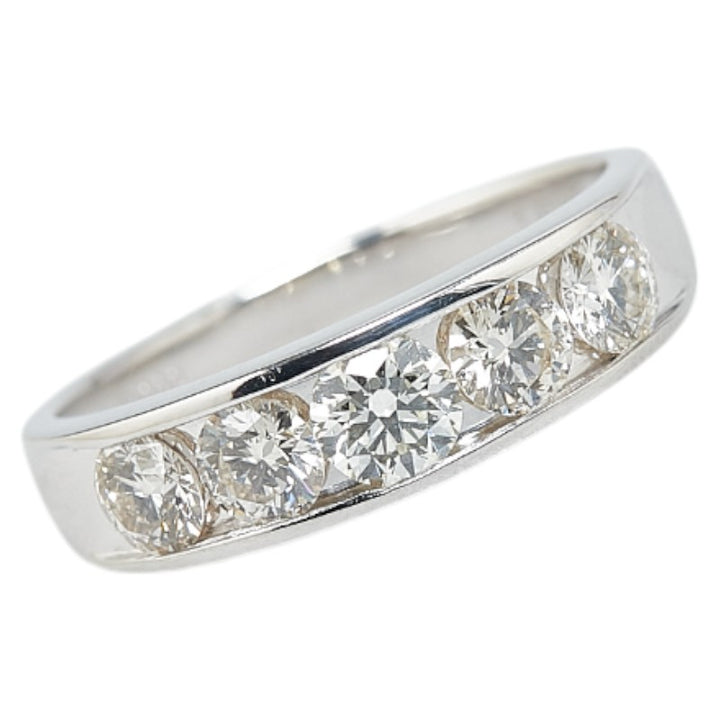 Pt900 Platinum Diamond Ring 13