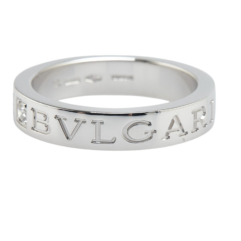 Bvlgari K18WG White Gold Diamond Ring