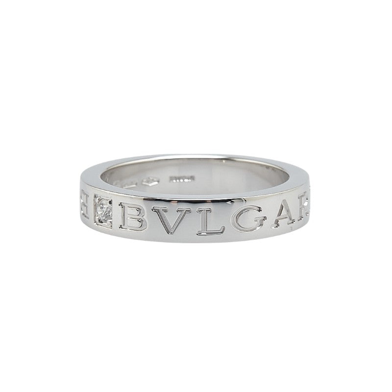 Bvlgari K18WG White Gold Diamond Ring