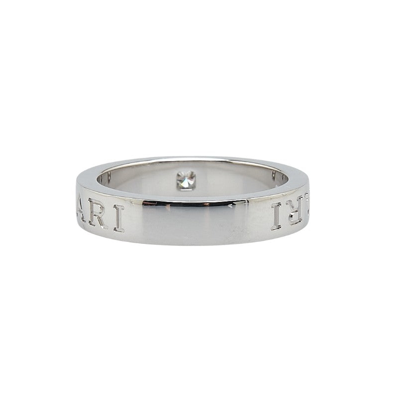 Bvlgari K18WG White Gold Diamond Ring