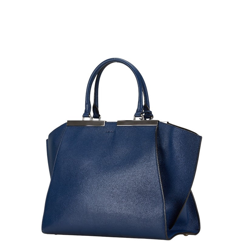 Fendi 2WAY Leather Handbag 8BH279 Blue