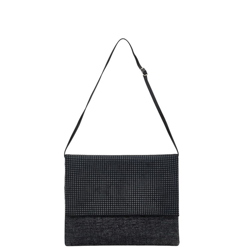 Armani Exchange Denim Clutch Bag Black