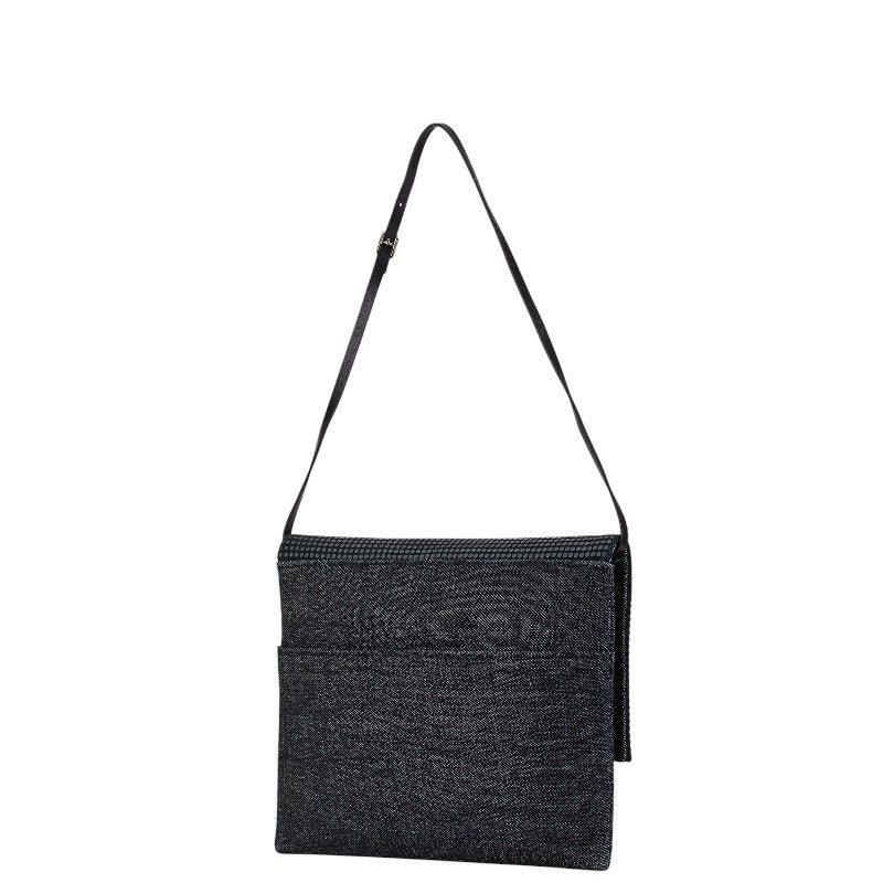 Armani Exchange Denim Clutch Bag Black