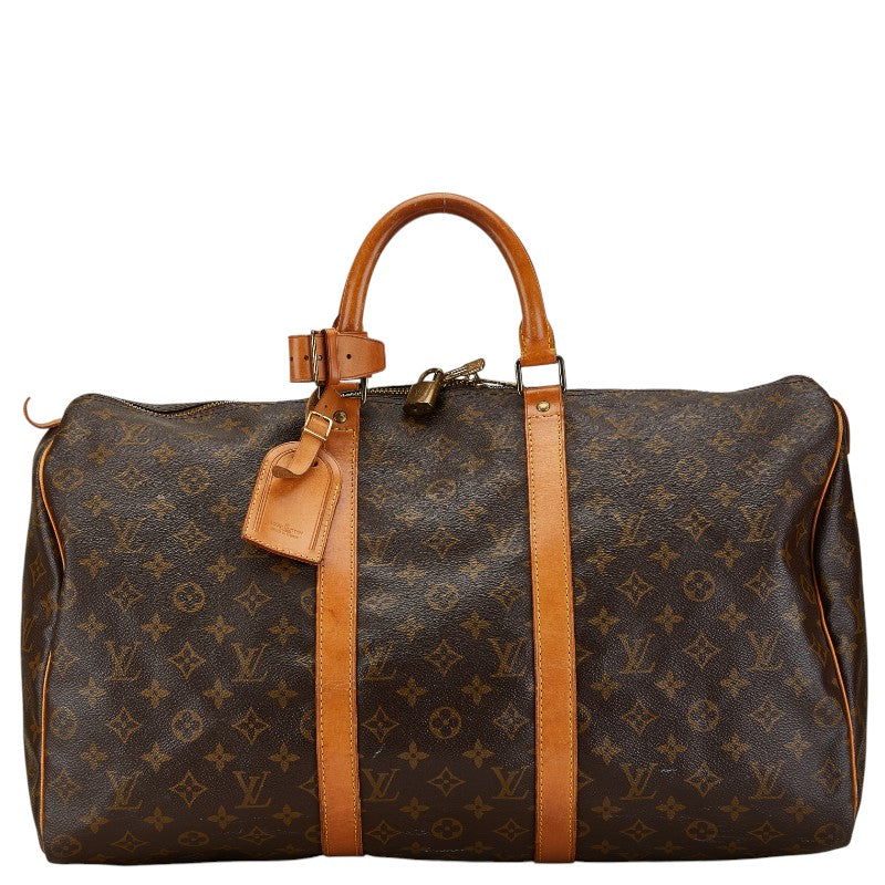 Louis Vuitton Monogram Keepall 50 Boston Bag M41426