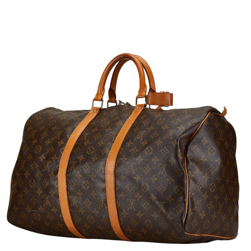 Louis Vuitton Monogram Keepall 50 Boston Bag M41426