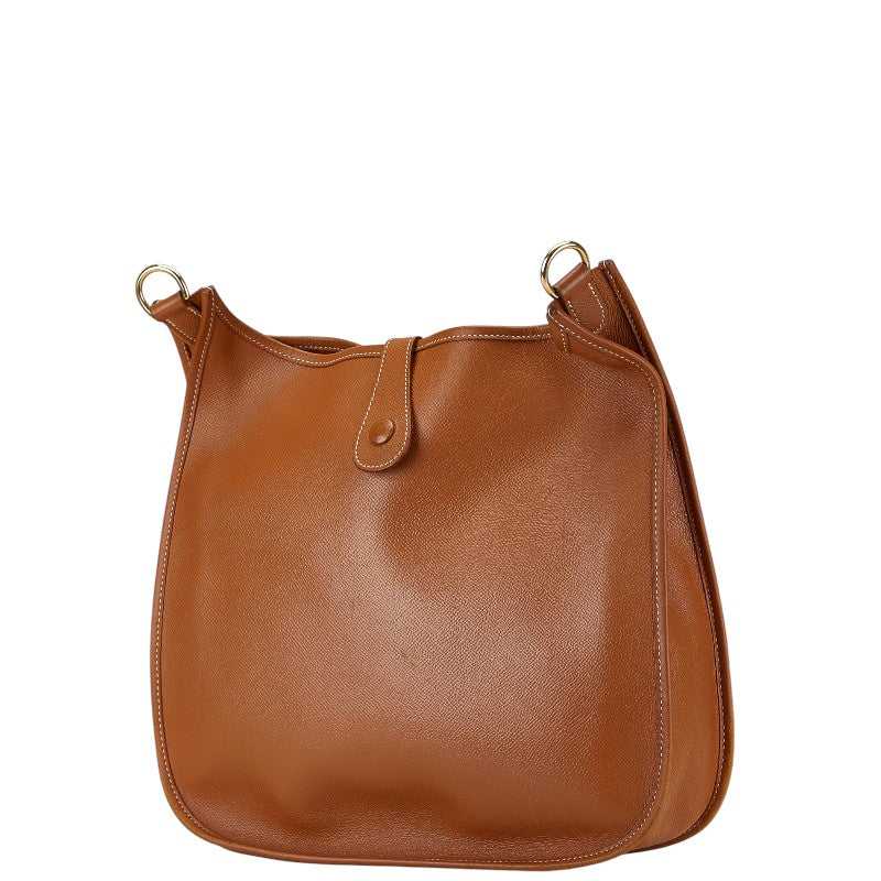 Hermes Evelyne PM Shoulder Bag Brown