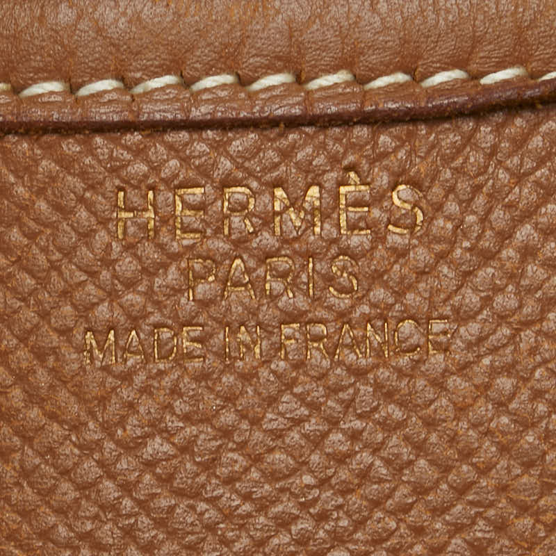 Hermes Evelyne PM Shoulder Bag Brown