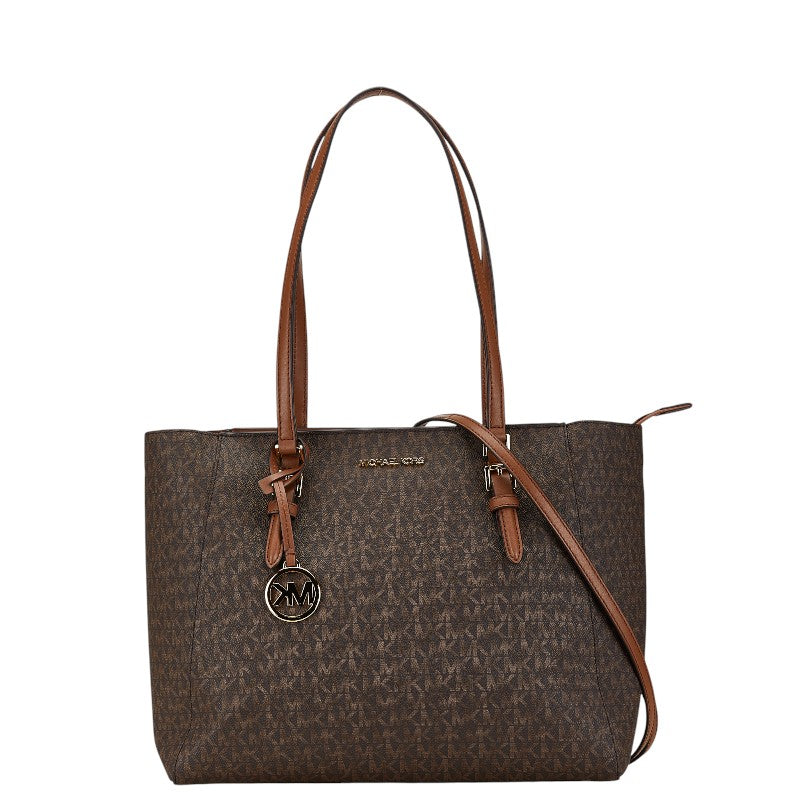 Michael Kors Signature Leather Tote Bag