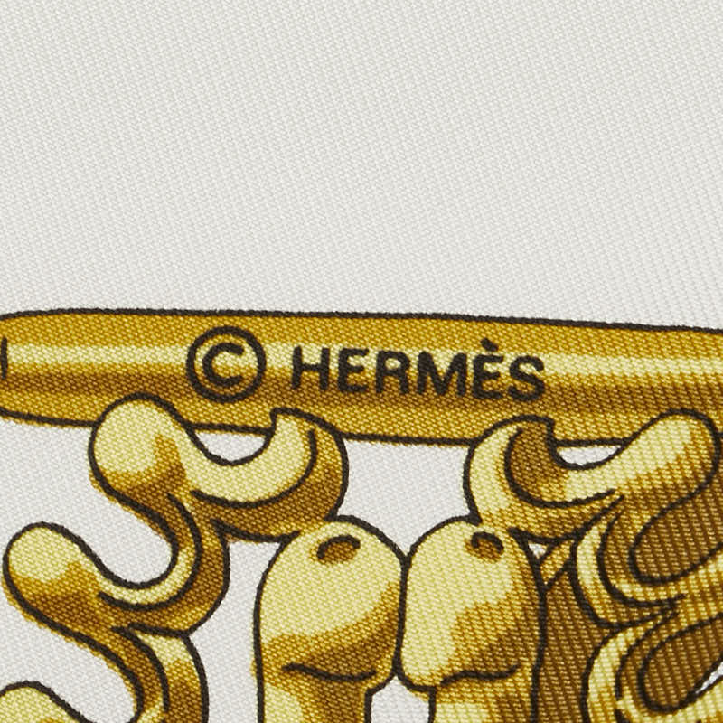 Hermes Silk Scarf LES CAVALIERS D'OR