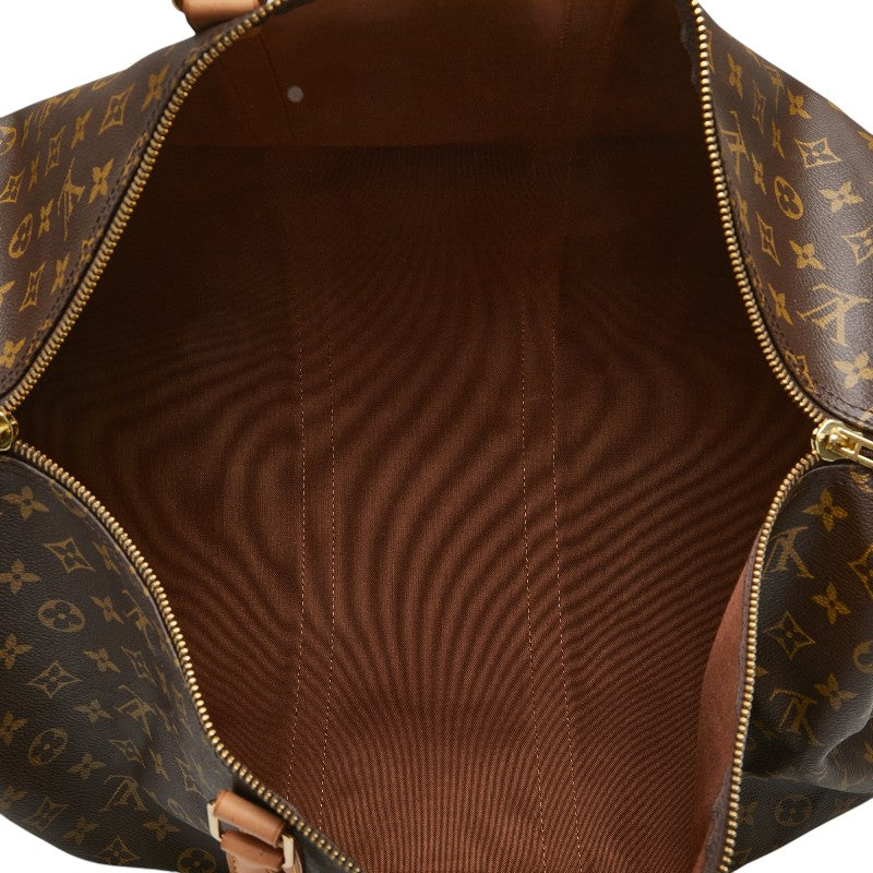 Louis Vuitton Monogram Keepall 55 Boston Bag M41424