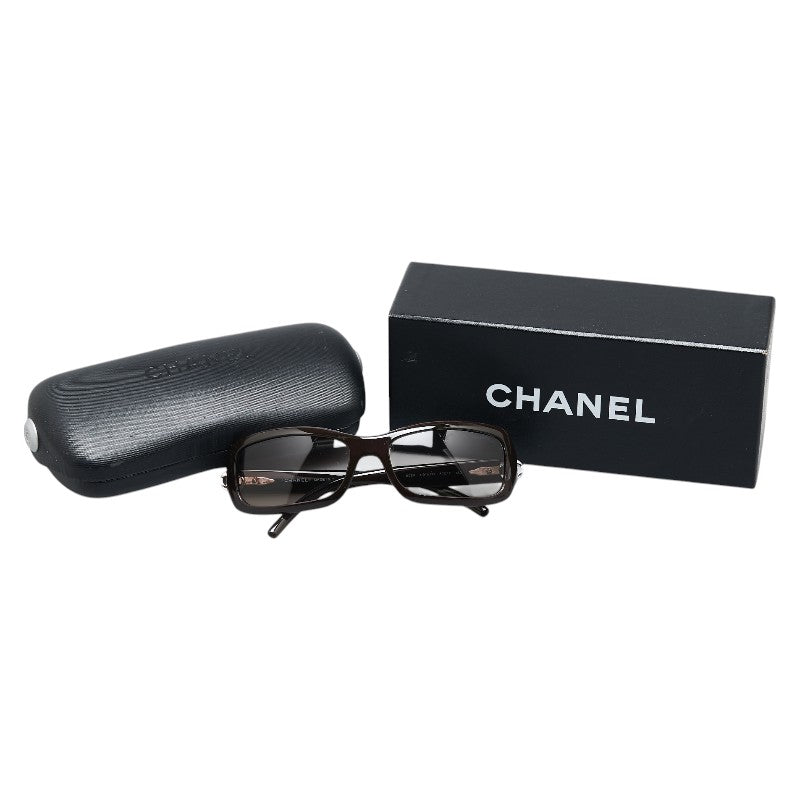 Chanel Coco Mark Sunglasses 6024 Brown Silver