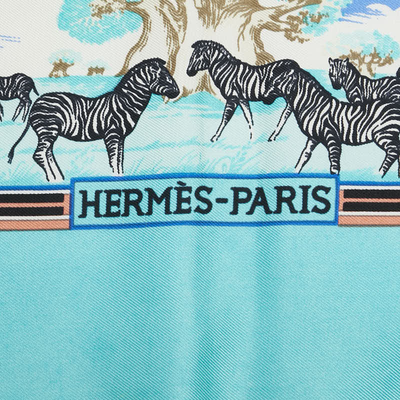 Hermes Silk Scarf Tropiques Tropical