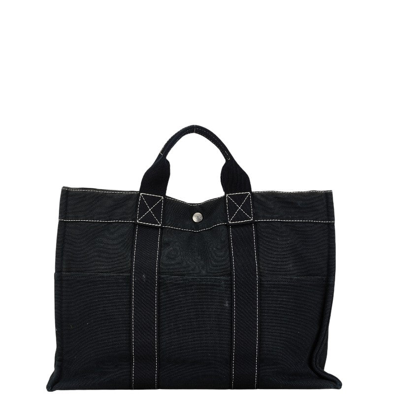 Hermes Deauville MM Canvas Tote Bag