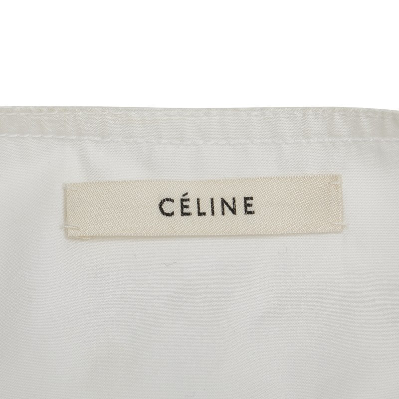 Celine Cotton Dress Black White Size 38