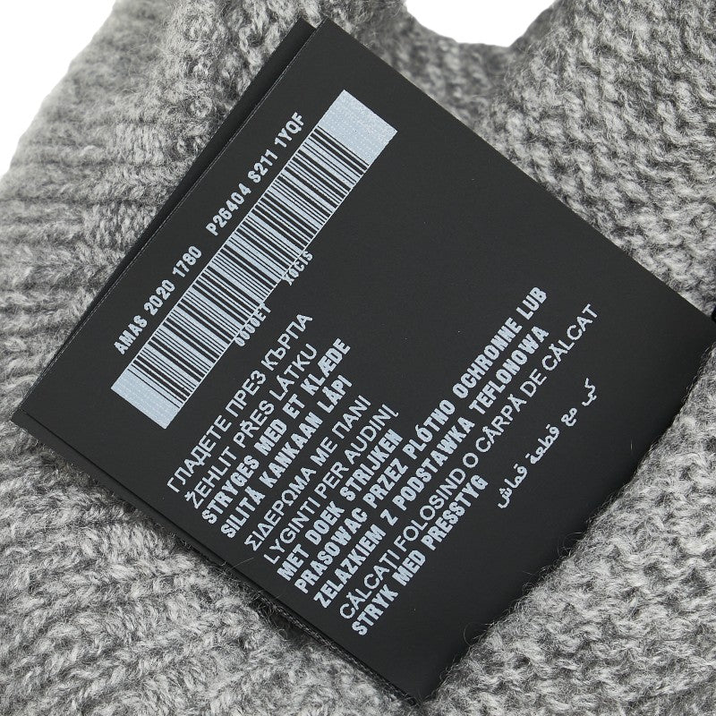 Prada Cashmere Mock Neck Cutout Knit Sweater