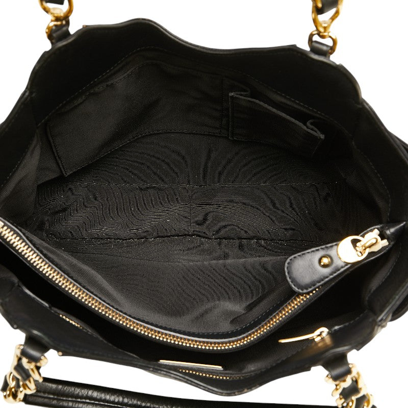 Salvatore Ferragamo Leather Gancini Handbag