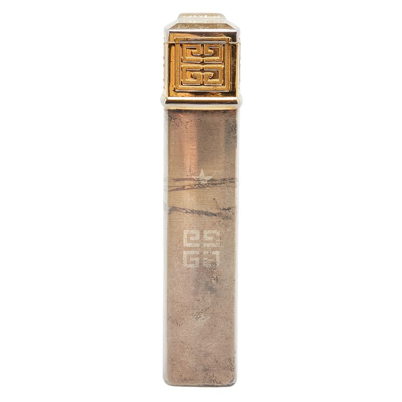 Givenchy Logo Gas Lighter Gold Plated