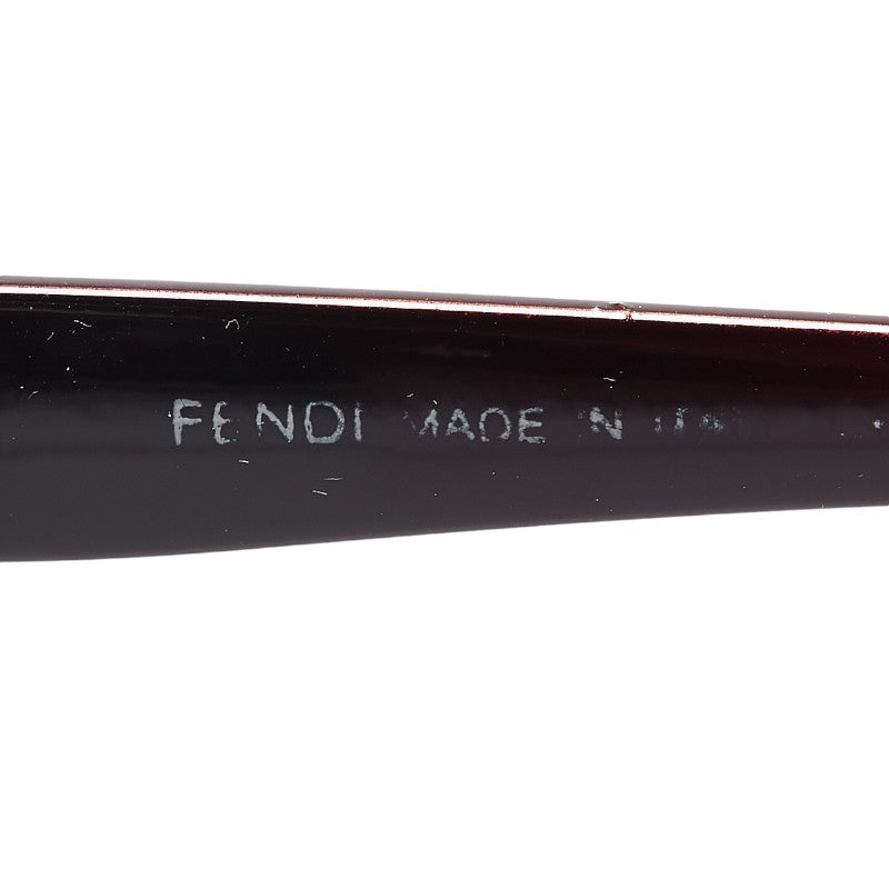 Fendi Logo Plate Sunglasses Purple Plastic