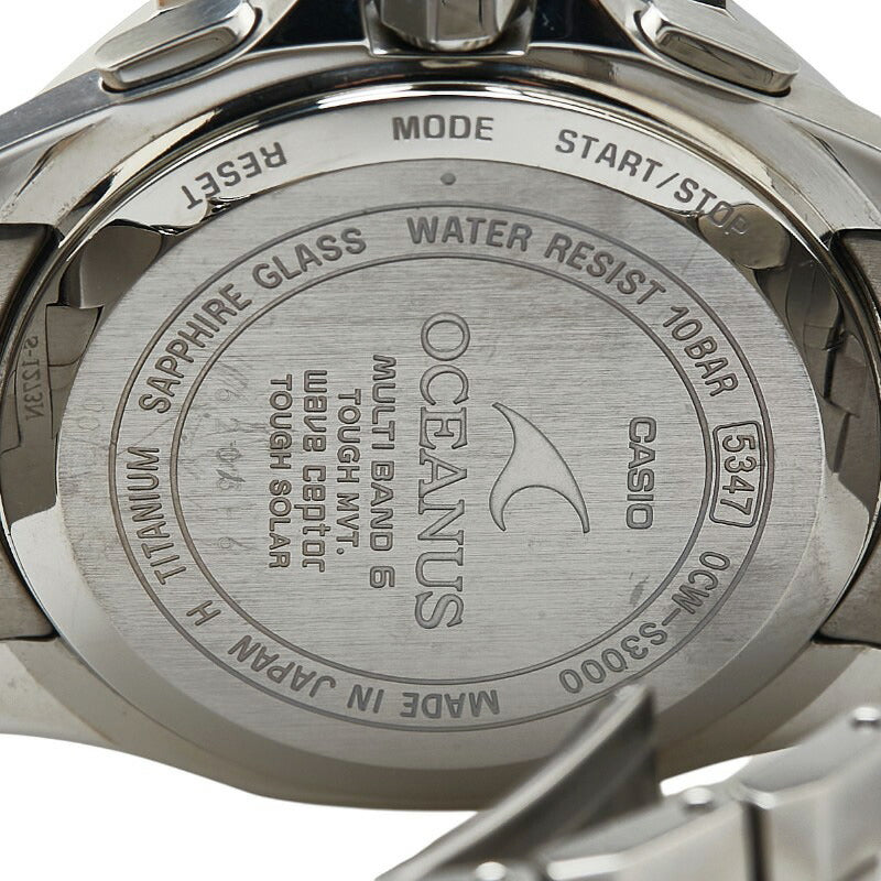 Casio Oceanus Manta Solar Radio Watch OCW-S3000-1AJF