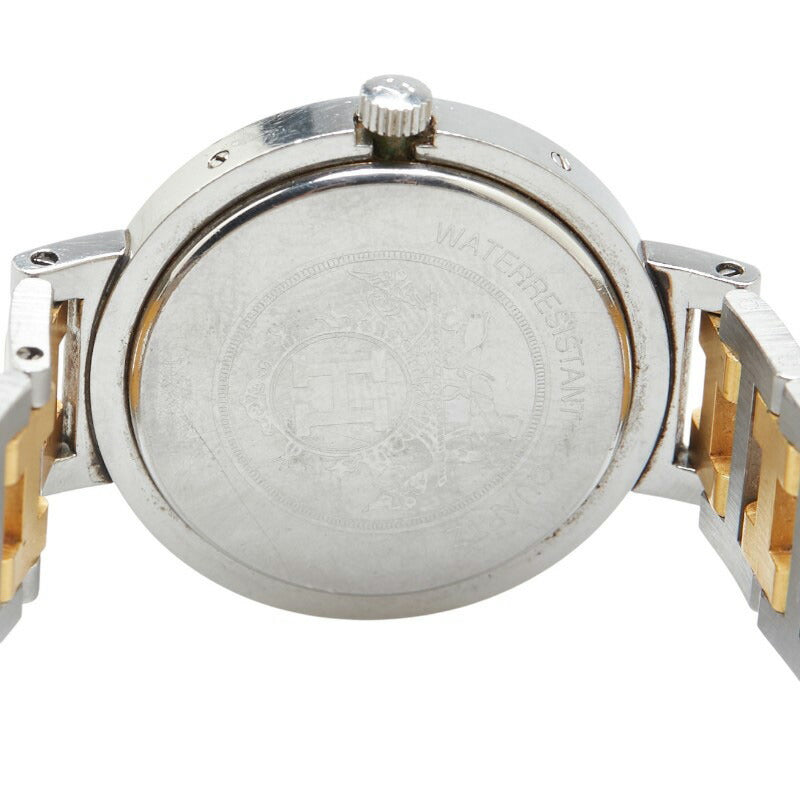 Hermes Clipper Quartz Watch Stainless Steel