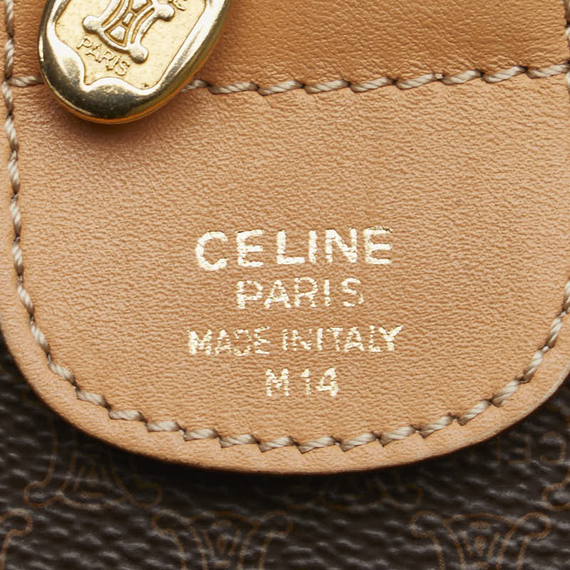 Celine Macadam PVC Leather Handbag