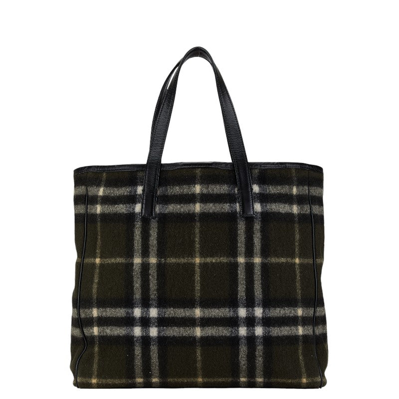 Burberry Nova Check Blue Label Tote Bag